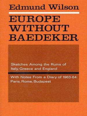 cover image of Europe Without Baedeker